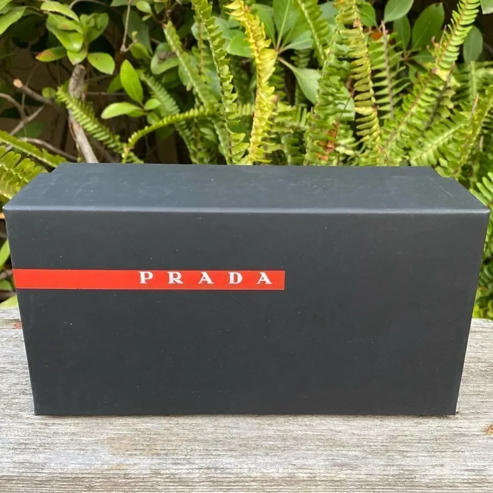 NIB Prada Linea Rossa PS 55WS (1BO10A) Matte Black Sunglasses w/Case Designer